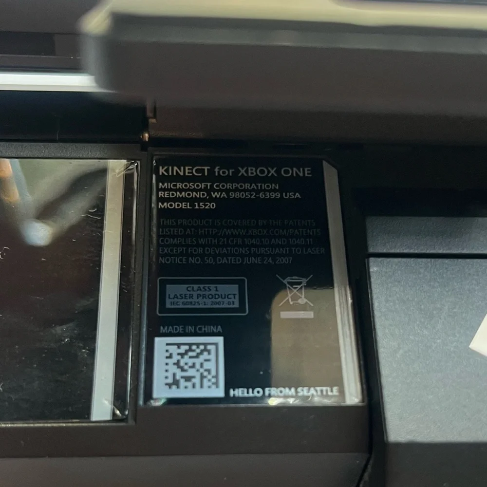 Xbox one Kinect Game System for the Xbox one Console